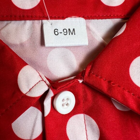 PatPat Polka Dot Flutter Dress *No Belt* - Picture 7 of 11